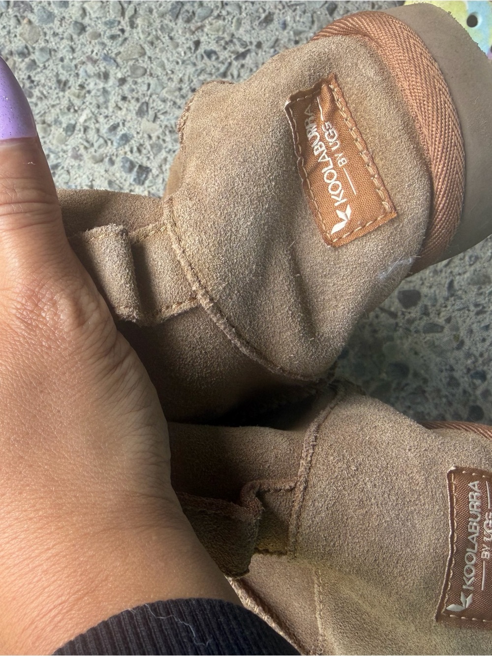 Koolaburra by ugg Tan Suede Winter Boots